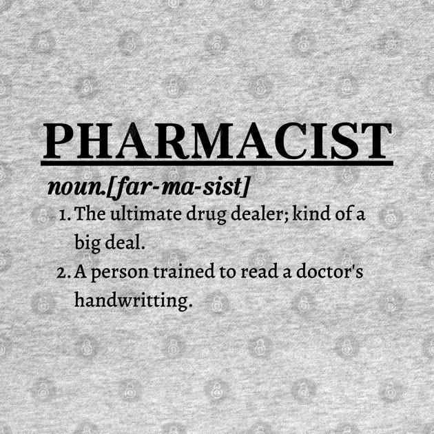 Pharmacist; Ultimate drug dealer by Kelvinmunene13 Designs